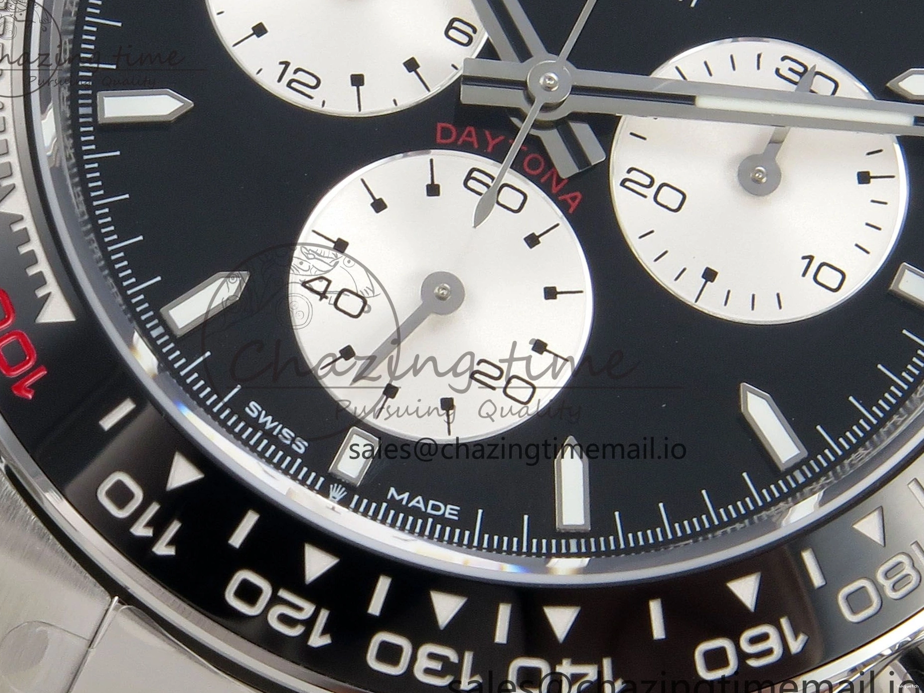 on SH4132 1:1 126529 THBF Daytona Edition Le Mans Best SS Bracelet 904L 0521